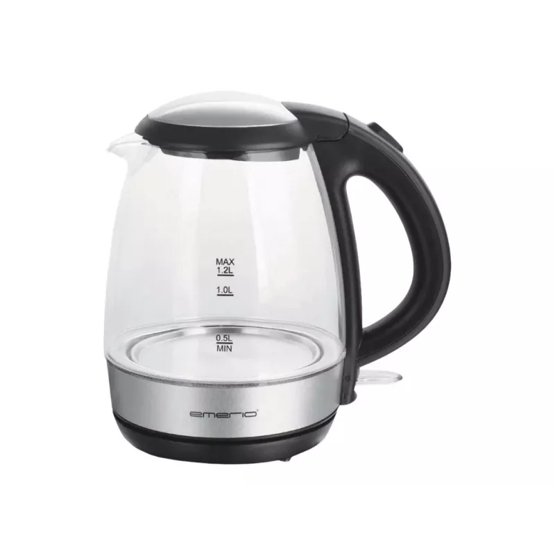 Electric kettle Emerio 1.2L 2200W Glass