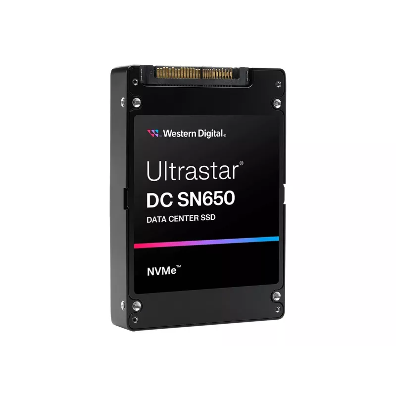 SSD Drive WESTERN DIGITAL Ultrastar DC SN650 7680GB and3 PCIe TLC ISE