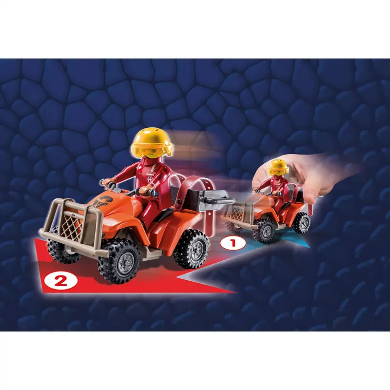 Dragons the Nine Realms Icaris Quad Set Playmobil 71085