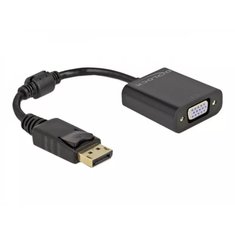 Adapter DisplayPort 1.2 male to VGA female DeLOCK 61006
