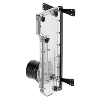 Singularity Resonance 2.0 Single D5 Distro Plate — Single pump reservoir distribution plate for custom water cooling