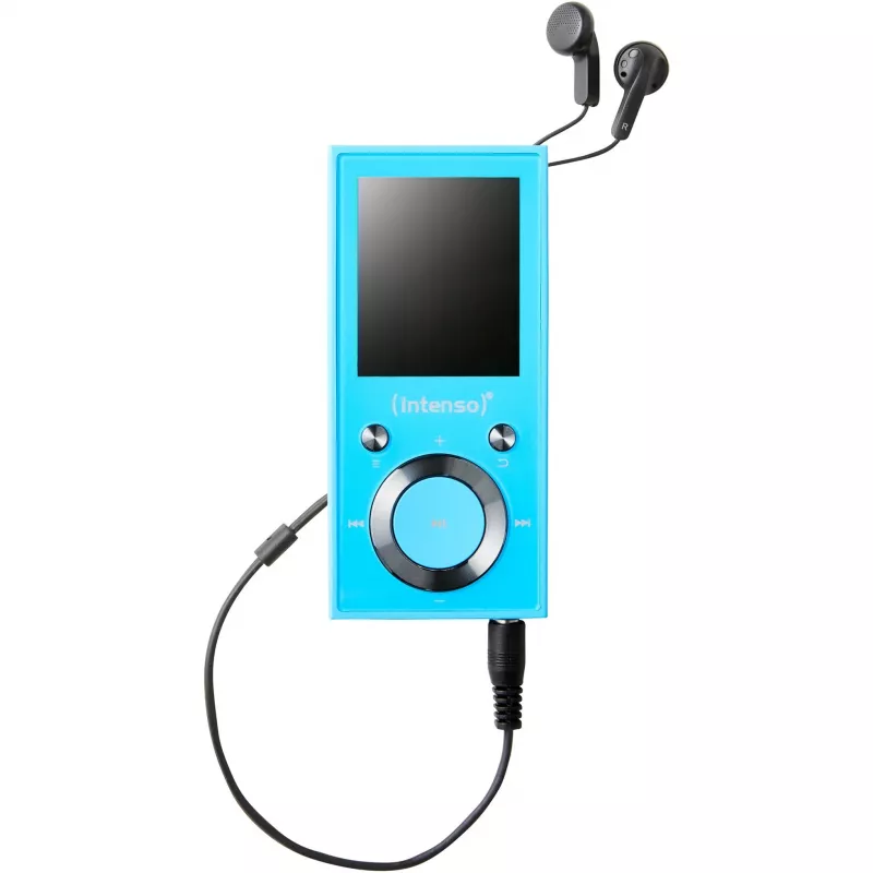 MP3 player INTENSO Video Scooter BT — 16 GB, LCD display, MicroSD compatible, Blue