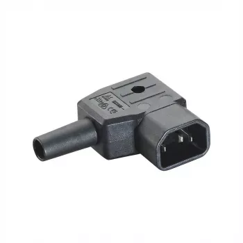 C14 Power Plug Bachmann 915.172 Black