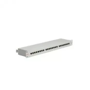 ROLINE 48,30cm (19)-Patchpanel 1 HE, 24 Ports, Cat.5e, Grey (26.11.0329)