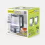 Electric kettle Maestro MR-053 1.7 L 2200 W Glass housing Black with water level indicator