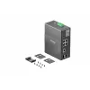 TP-Link IES206GPP network switch Managed Gigabit Ethernet (10/100/1000) Power over Ethernet (PoE) Black