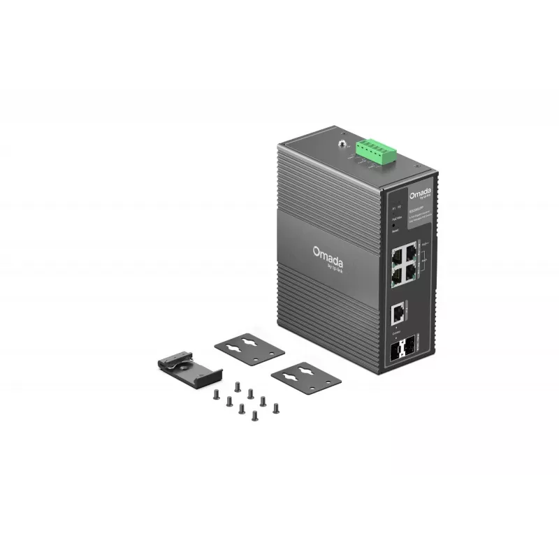 TP-Link IES206GPP network switch Managed Gigabit Ethernet (10/100/1000) Power over Ethernet (PoE) Black