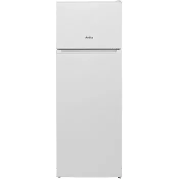 Refrigerator-freezer AMICA FD2355.4(E) — 235 L, top freezer, white, R600a, freestanding, 1450×540×570 mm