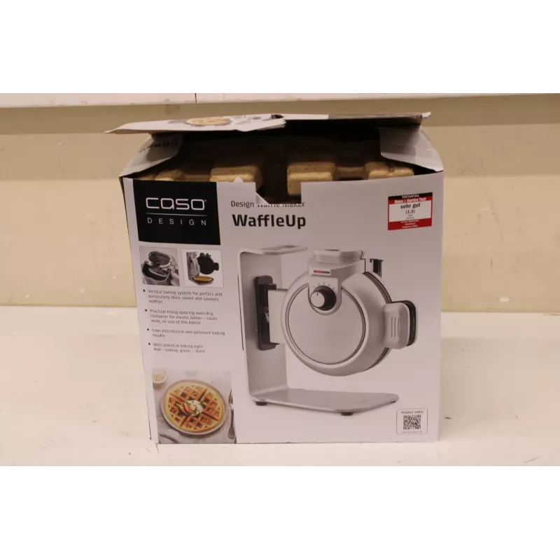 Waffle maker Caso WaffleUp 800 W stainless steel — 800 W power, countertop electric waffle iron