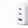 Wall charger UGREEN CD275 2× USB Type-C 65W White — dual USB-C 65W fast charging, 100–240V input