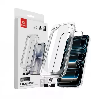 Screen and back protector set Crong CRGES2PIP1769P for mobile phone (tempered glass front, protective film back)