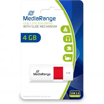 USB flash drive MediaRange 4 GB USB Type-A 2.0 MR970