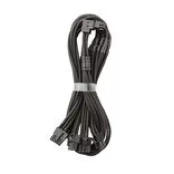 CableMod C-Series Pro Connection Cable - Variant A, 90°, 16-Pin to 4x8-Pin PCIe, black