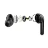SAVIO in-ear TWS headset TWS-12, Bluetooth 5.3, built-in mic, black