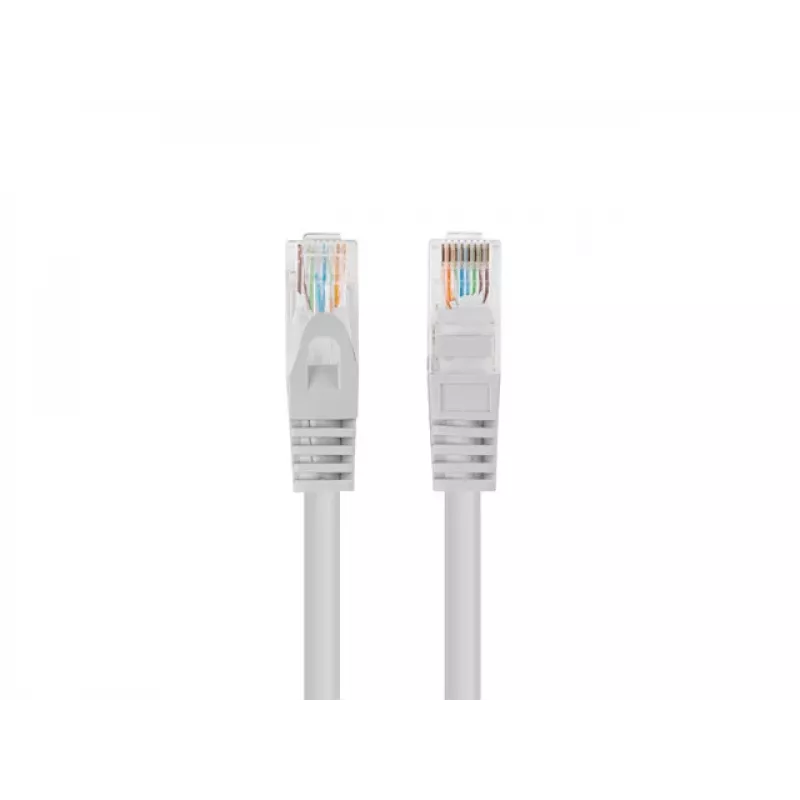 Network cable LANBERG PCU5-10CC-0025-S Cat5e U/UTP RJ-45 — 0.25 m, Grey