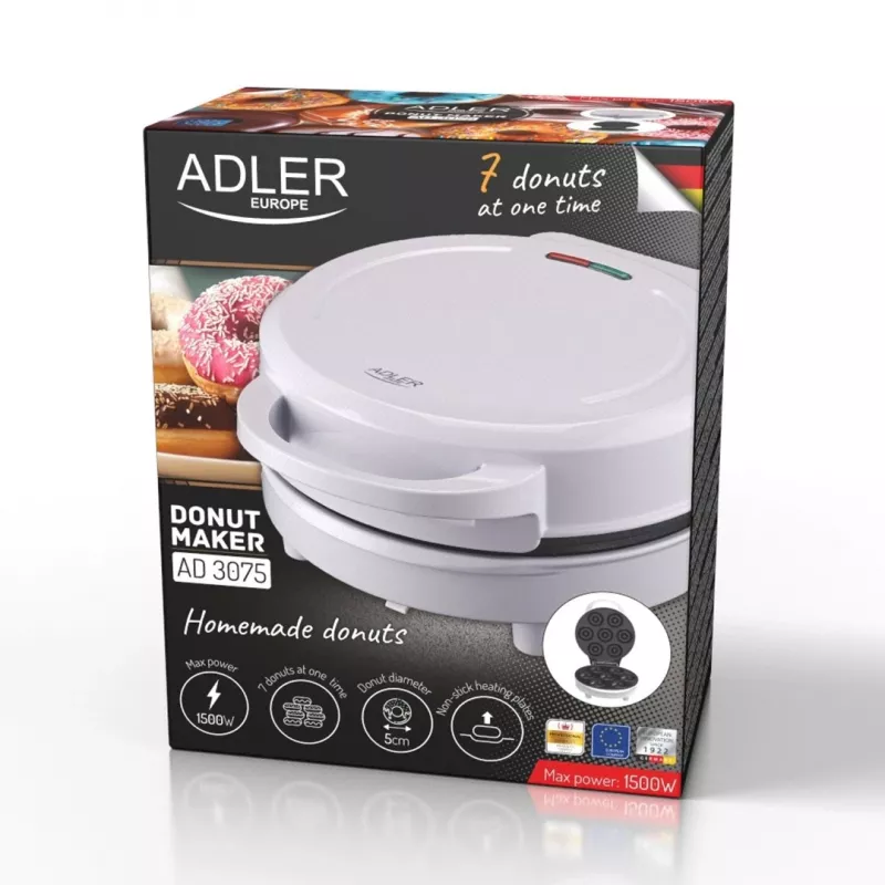 Adler Donut Maker | AD 3075 | Donut Maker | 1500 W