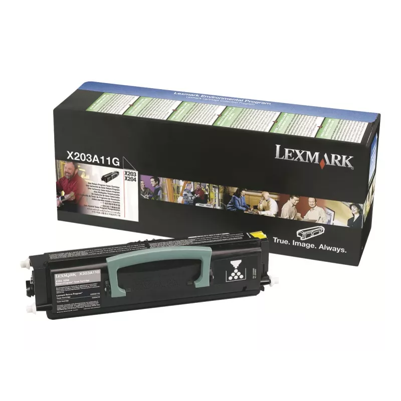 Lexmark Toner X203A11G - Black - Capacity: 2.500 Pages (X203A11G)