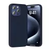 Protective silicone case Vention KUFL0-40 for iPhone 15 Pro Max, blue