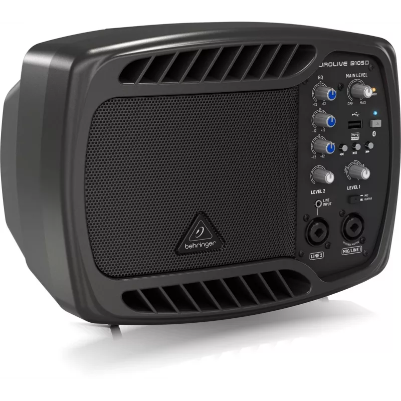 Behringer B105D loudspeaker Full range Black Wired & Wireless 50 W