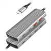 LogiLink USB 3.2 Gen2 Hub 7+1-port 2x USB-A 5x USB-C PD 100W aluminum