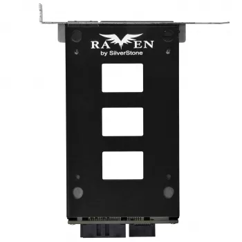 Internal hard drive enclosure SILVERSTONE SST-EXB02 PCI slot for 2.5 inch drive