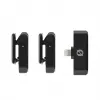 Wireless microphone system Rode Wireless Micro Lightning — omnidirectional, 48 kHz, 24-bit, 100 m range, 7 h battery