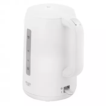 Adler Kettle | AD 1386 | Electric | 1850 W | 2.2 L | Plastic | 360° rotational base | White
