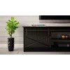 RTV GRANERO 200x56.7x35 black/black gloss cabinet