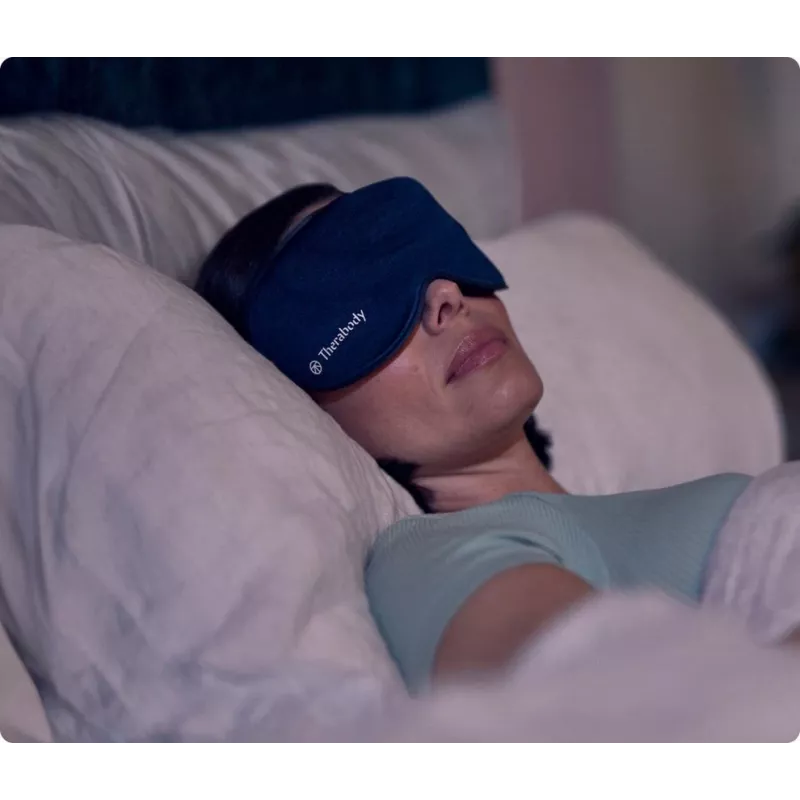 Therabody SleepMask massager Face Black, Blue