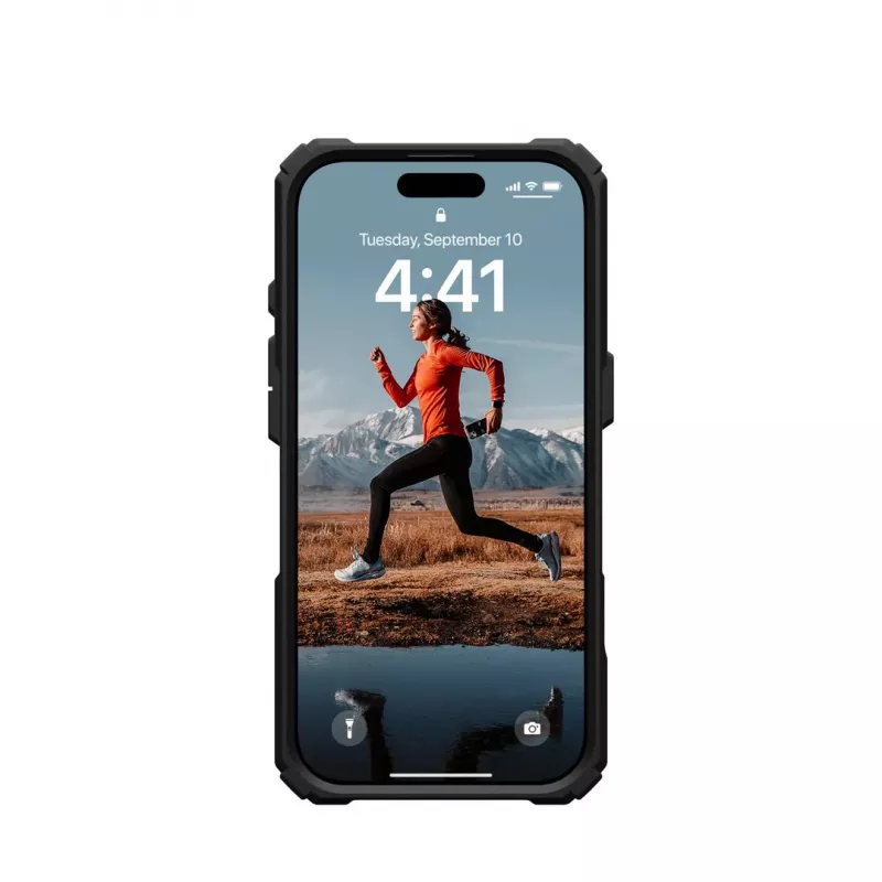 Urban Armor Gear Plasma XTE mobile phone case 16 cm (6.3) Cover Black, Transparent