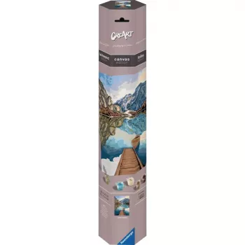 Ravensburger Painting Set CreArt Lake Views 23909 — creative paint-by-number kit for children and adults