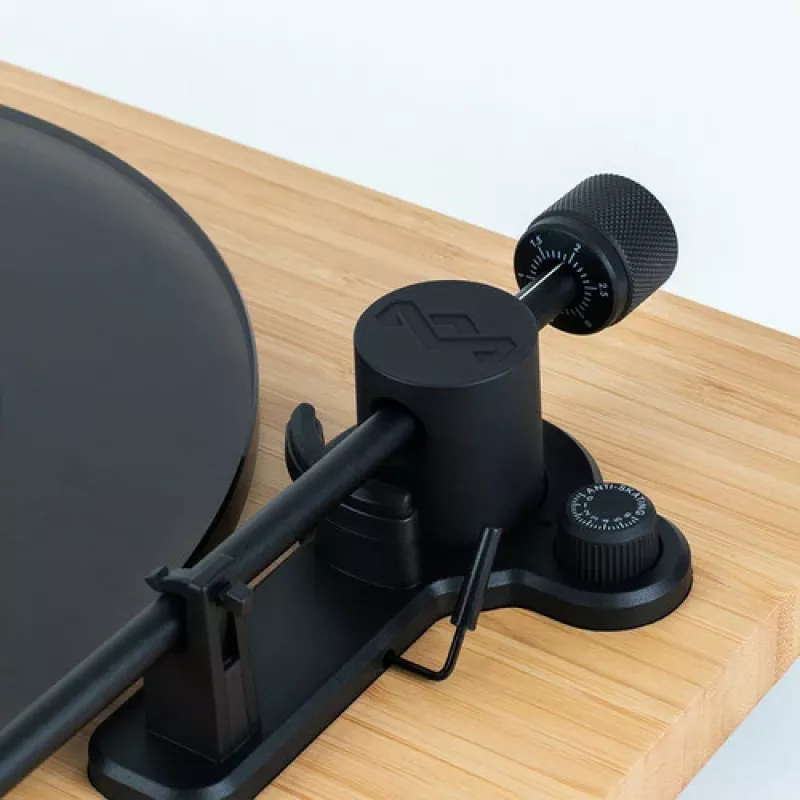The House Of Marley EM-JT010-SB audio turntable Belt-drive audio turntable Black, Wood