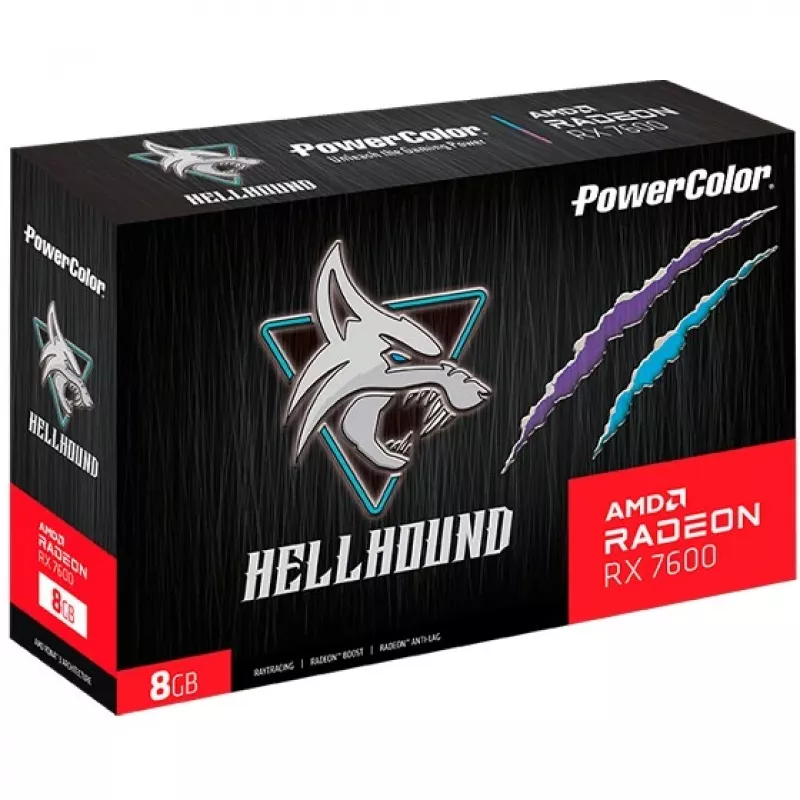 Graphics Card AMD Radeon RX 7600 8 GB GDDR6