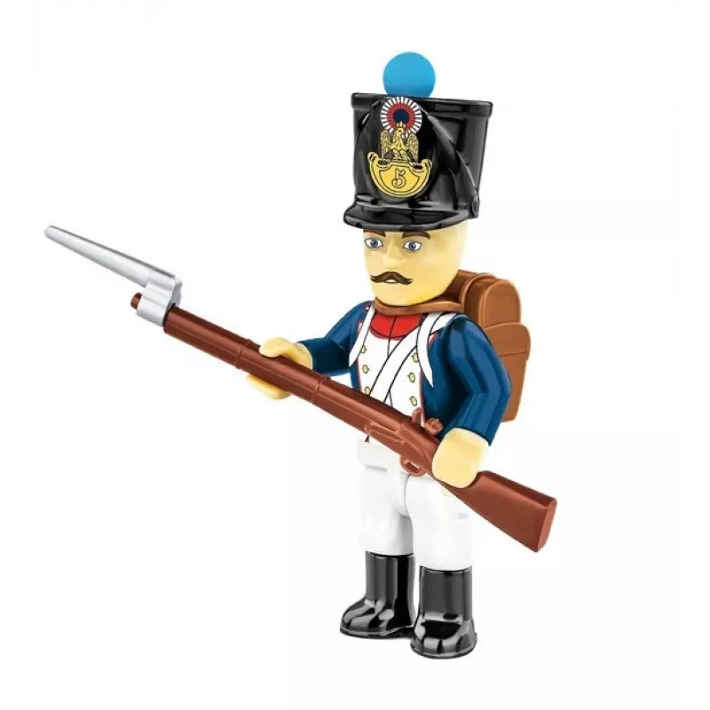 French Soldiers Building Blocks Set, 41 Pieces
