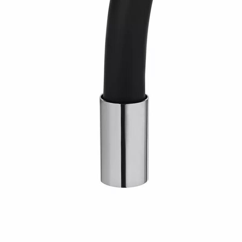Kitchen faucet PYRAMIS 090919638 Black Chrome — single-lever, swivel spout, 23 cm reach, 41 cm height
