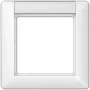 Wall plate JUNG AS 581 NA WW White, Duroplast, 80.5×80.5 mm