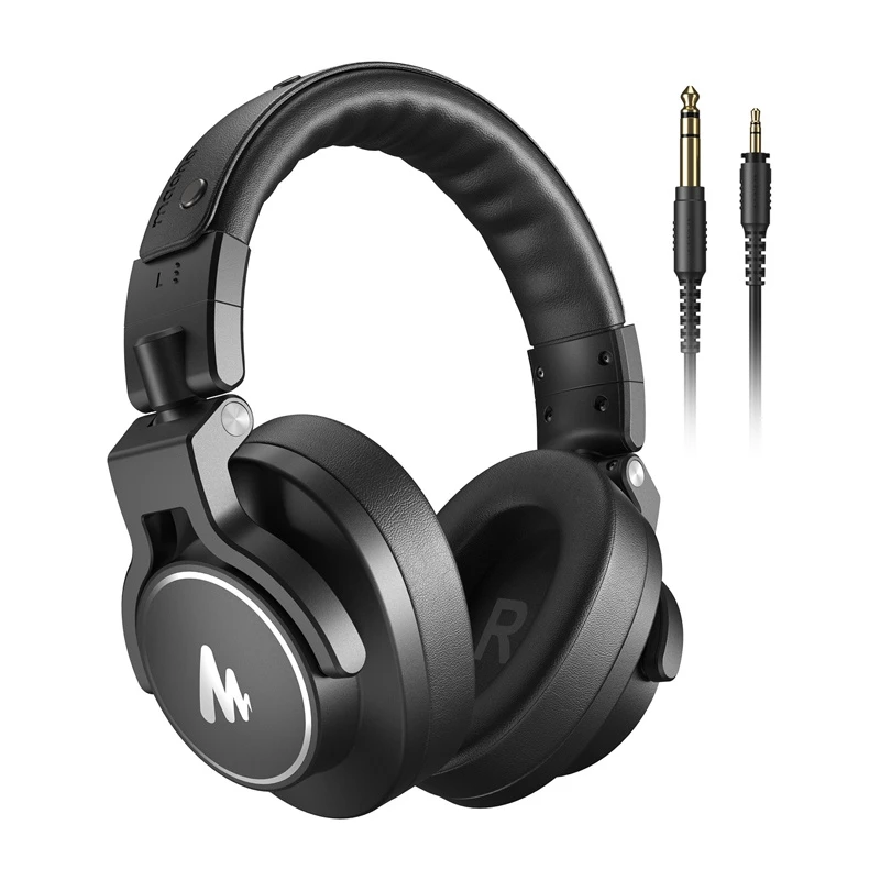 Headphones Maono MH700 studio headphones black