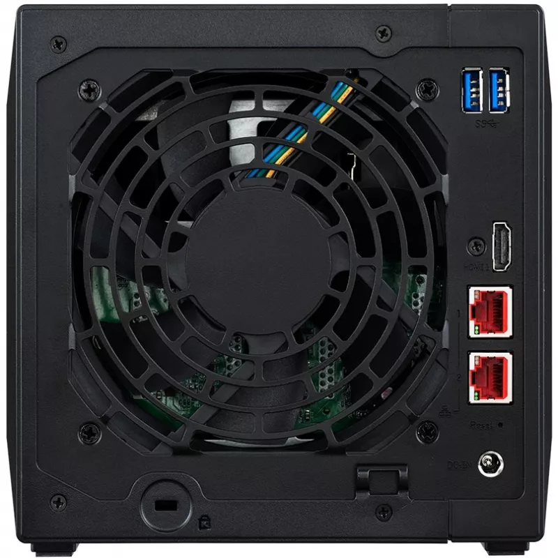 ASUSTOR Nimbustor 4 AS5304T - NAS-Server - 4 Bays - SATA 6Gb/s - RAID 0, 1, 5, 6, 10, JBOD - RAM 4GB - 2,5 Gigabit Ethernet - iSCSI Support (90-AS5304T00-MD30)