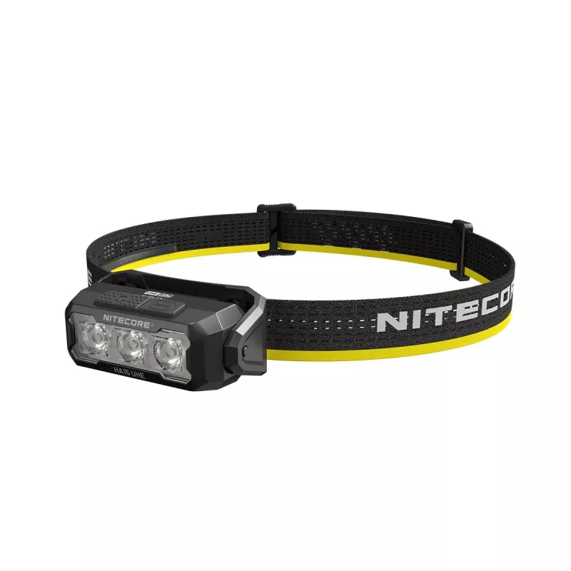 Headlamp Nitecore HA15 UHE – compact hands-free light, max 400 lumens