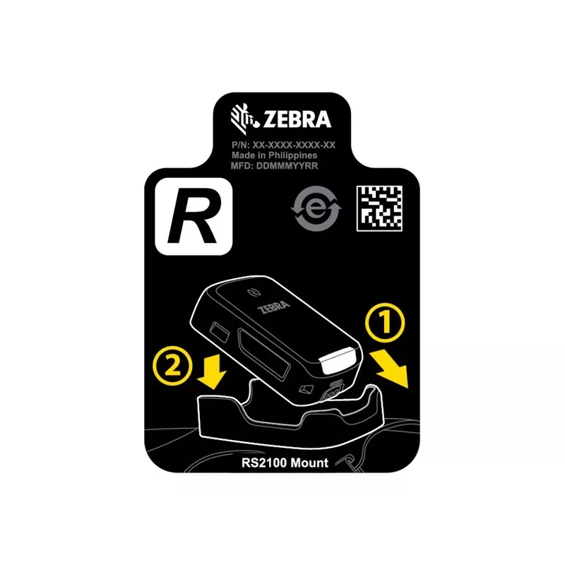 Zebra SG-RS2X-HMTRA-01 holder Passive holder Barcode scanner Black