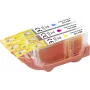 Renkforce Ink Combination-Pack replaces Canon CLI-526 CMY (4541B009) compatible Cyan, Magenta, Yellow RF-5688328 (RF-5688328)