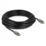 Active optical DisplayPort 2.1 cable DELOCK 8K 60Hz 40Gbps 25m