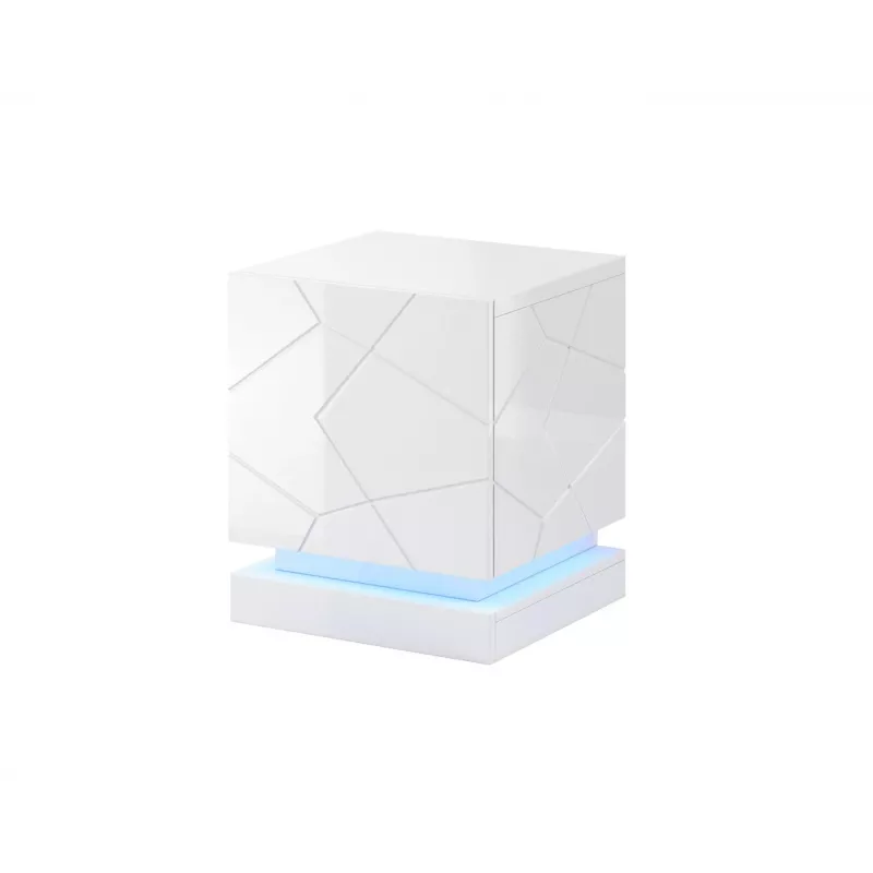 Bedside cabinet lighting cama meble QIU, 2 pcs, RGB, surface-mounted, AC powered
