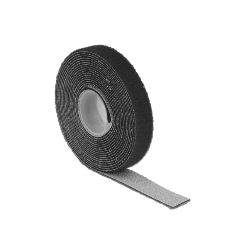 hook/loop fastener DeLOCK 18710 Black 1 pc