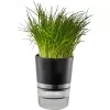 GEFU BOTANICO Herb pot Freestanding Plastic, Stainless steel Black