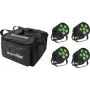 LED par light EUROLITE 20000957 4x Silent QCL Floor with soft bag