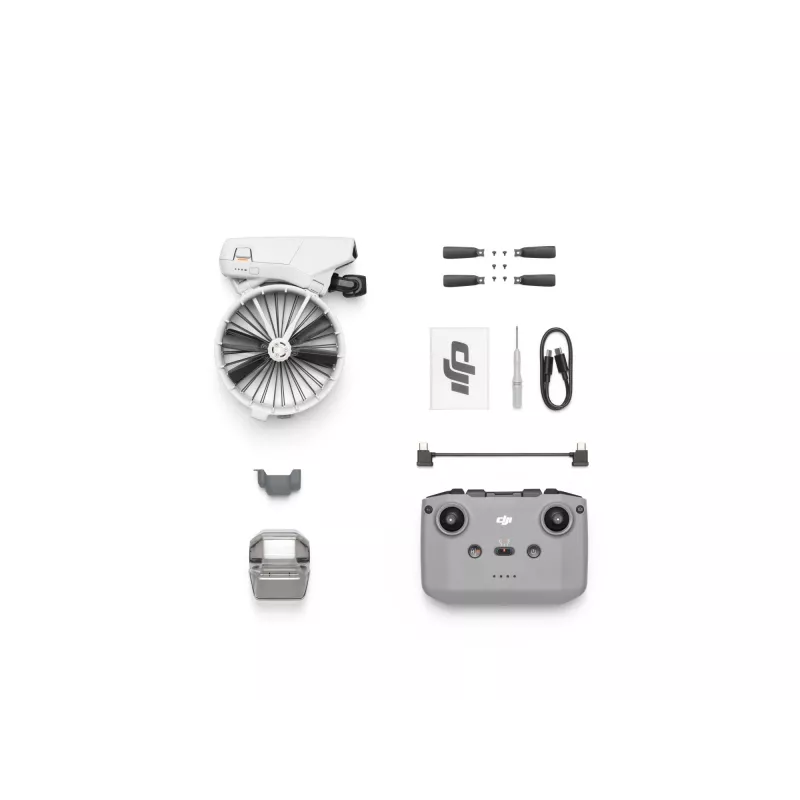 Drone DJI Flip 4 rotors, 48 MP camera, 3840×2160 video, 3110 mAh battery, Black/White
