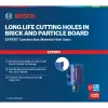 Bosch 2 608 900 490 Expert Construction Material Hole Saw Set, 10 pcs, 20-64 mm
