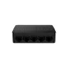 Network switch TENDA SG105M — 5-port Gigabit Ethernet (10/100/1000), black, desktop/wall-mountable