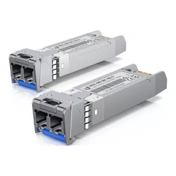 SFP+ fiber transceiver Ubiquiti UACC-OM-SM-10G-D-2 10 Gbps 1310 nm LC single-mode 10 km (2-pack)